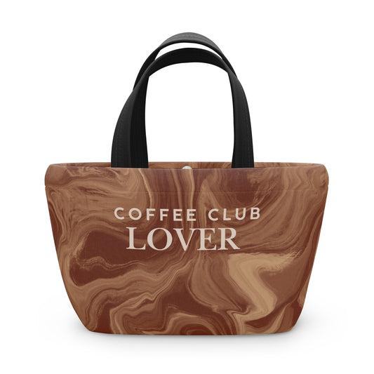 Coffee Club Lover: Eco-Friendly Lunch Tote