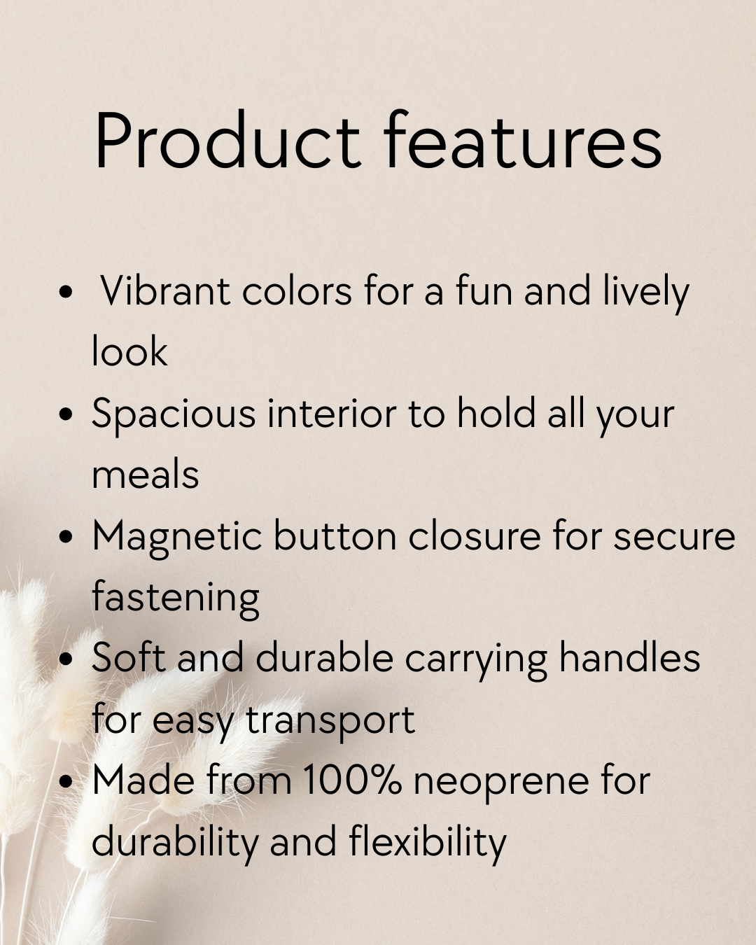 Coffee Club Lover: Eco-Friendly Lunch Tote