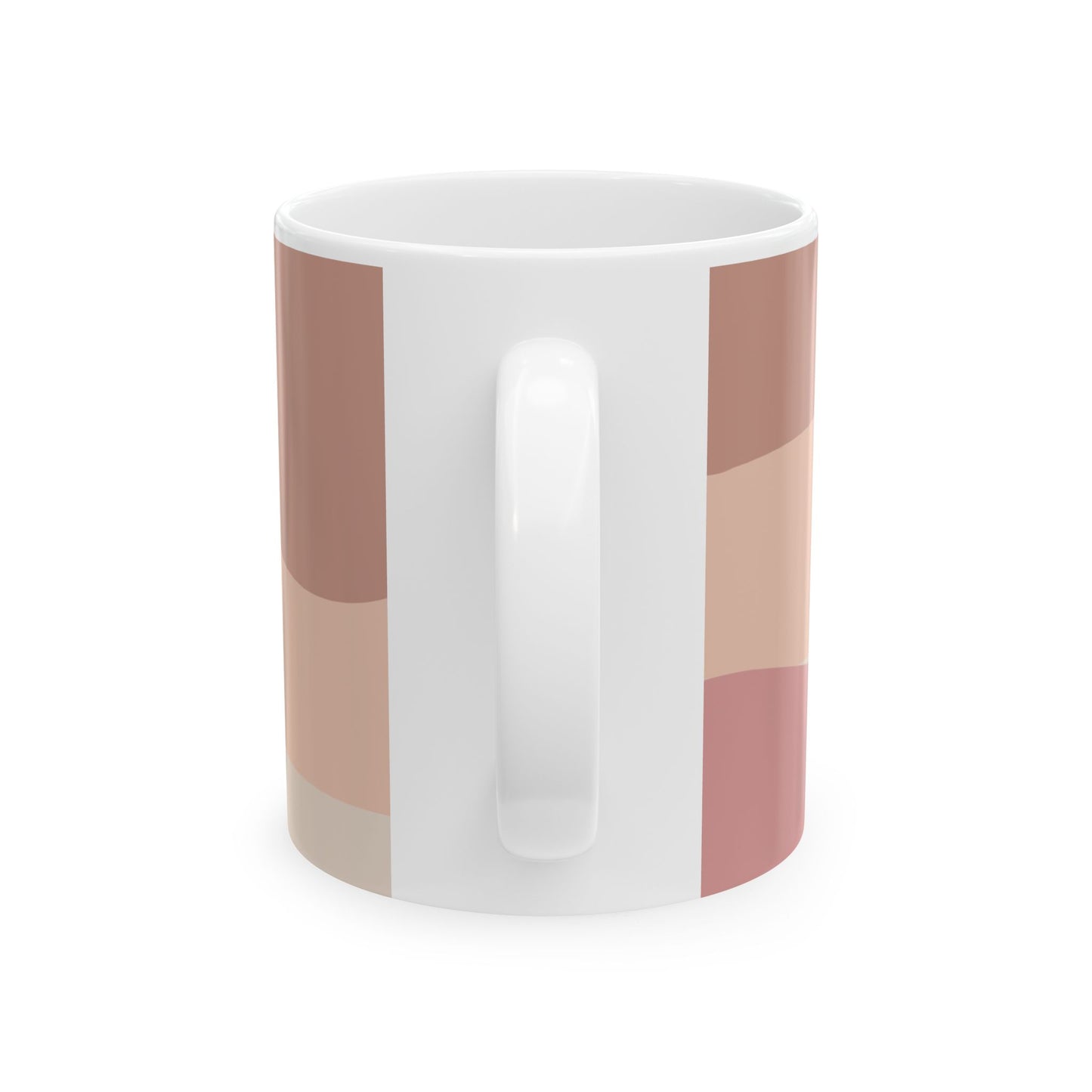 Stylish Ceramic Mug - Modern Abstract Design for Coffee Lovers