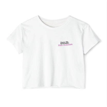 You Matter Crop Top
