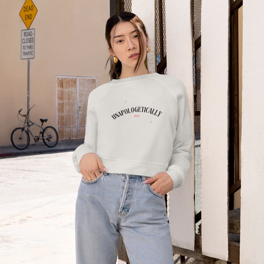 Unapologetically Me Cropped Fleece Pullover