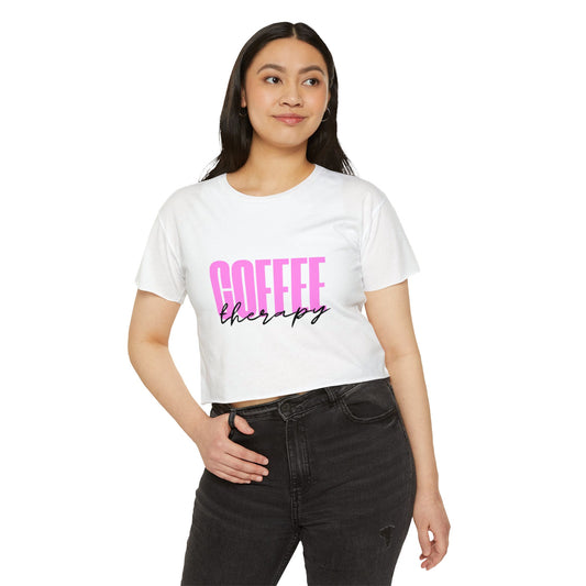 Coffee Therapy Women's Crop Top