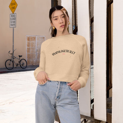 Unapologetically Me Cropped Fleece Pullover