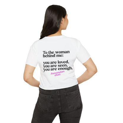 You Matter Crop Top