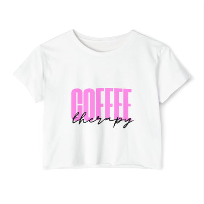 Coffee Therapy Women's Crop Top