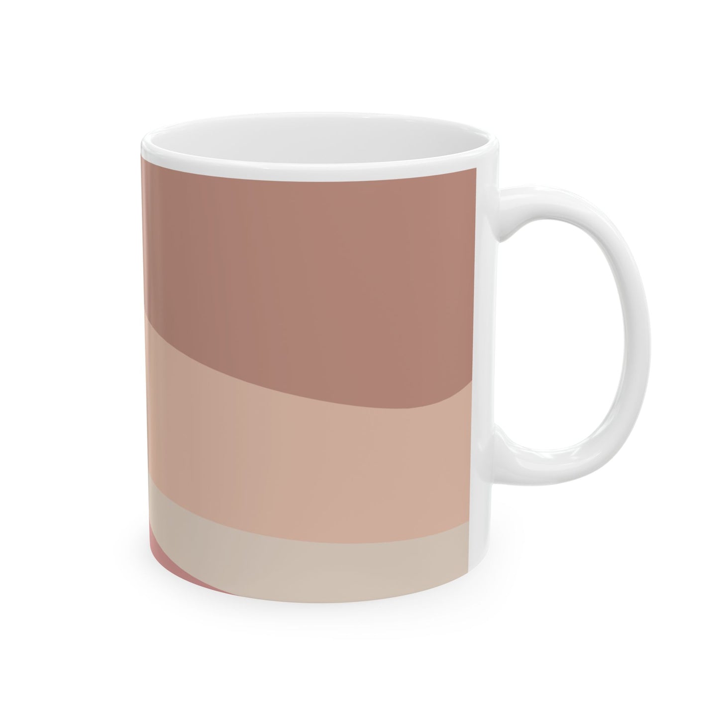 Stylish Ceramic Mug - Modern Abstract Design for Coffee Lovers