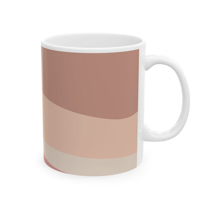 Stylish Ceramic Mug - Modern Abstract Design for Coffee Lovers