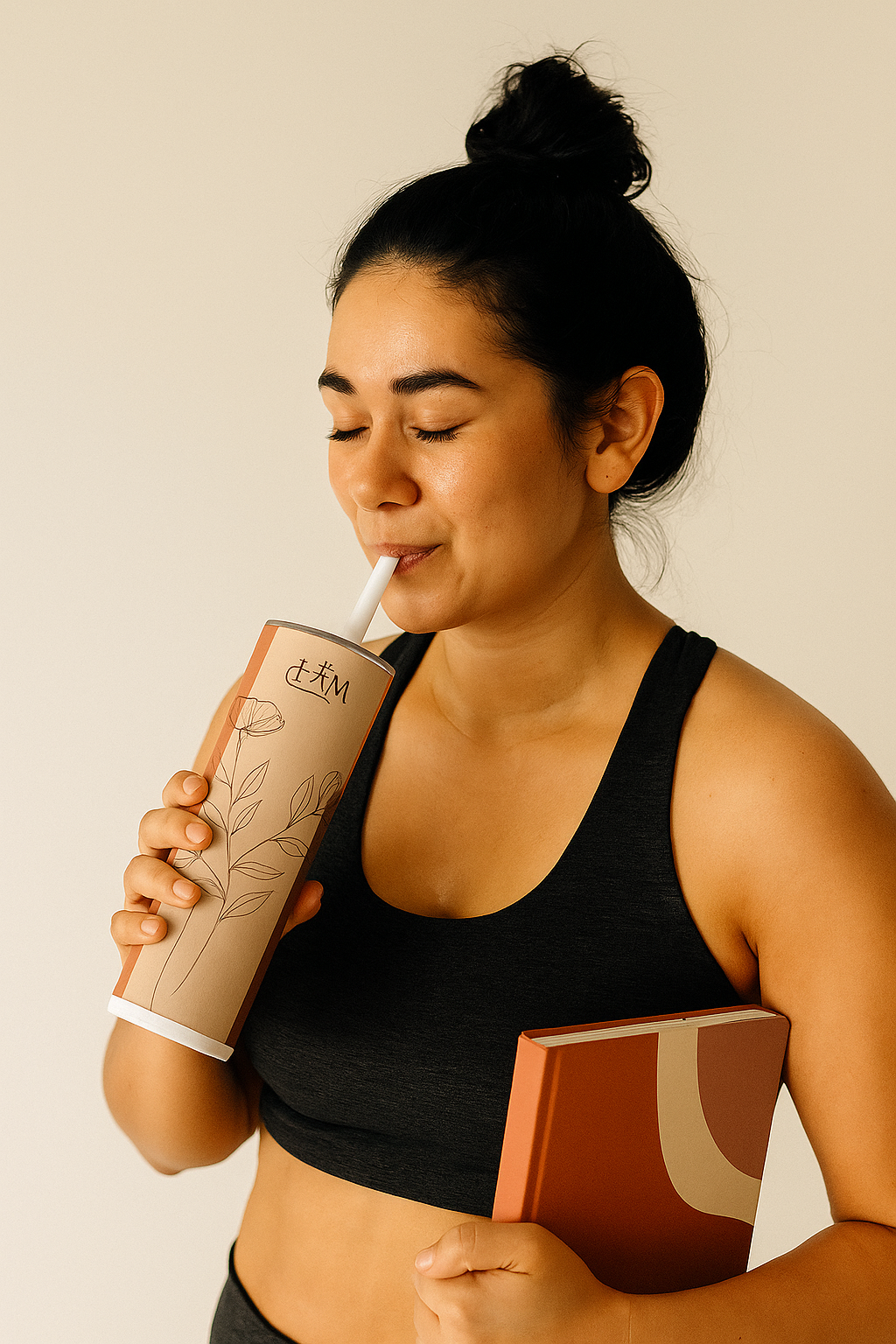 Sip with Intention Floral | 20oz